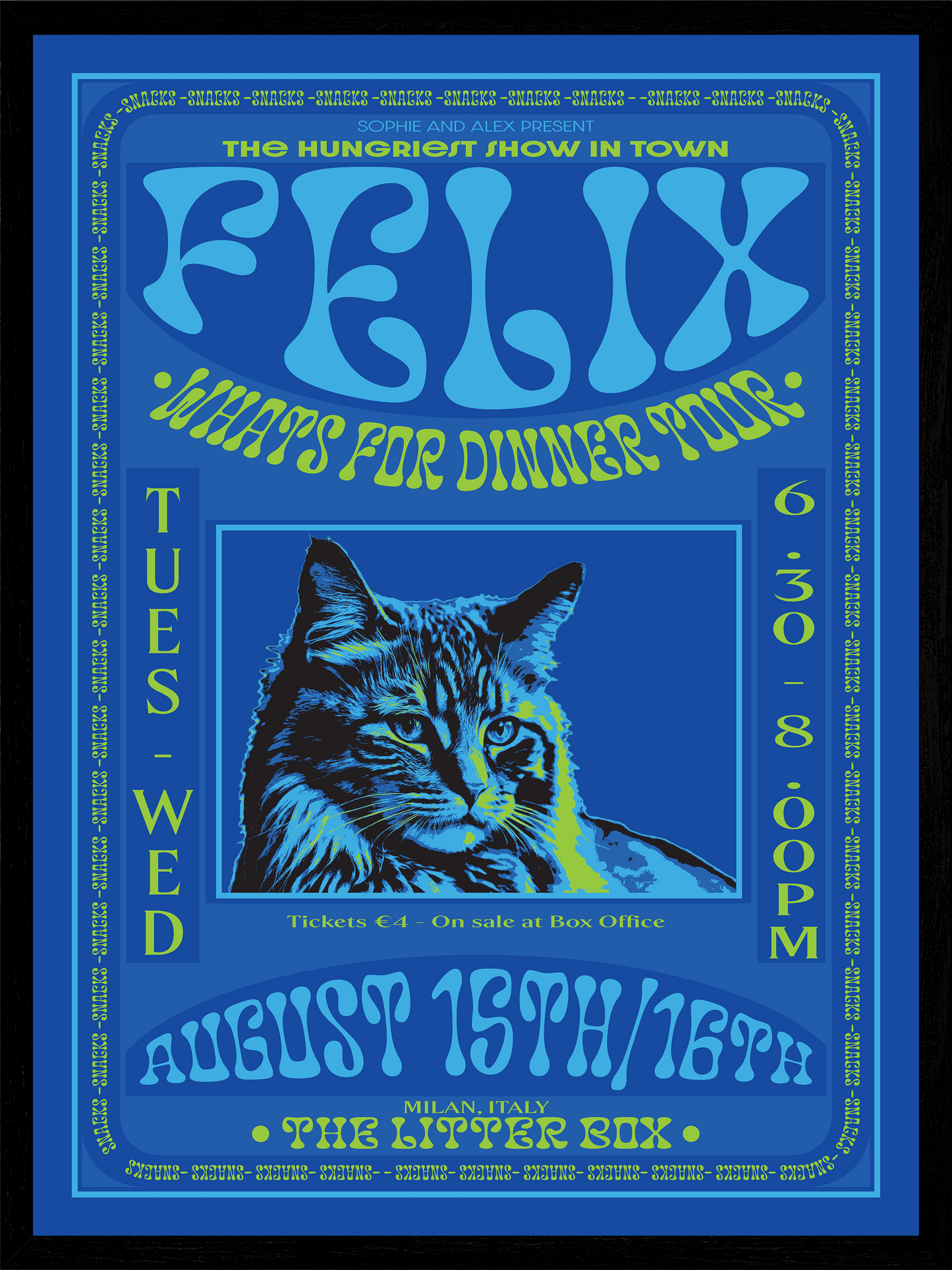 What's for Dinner Tour - Blue